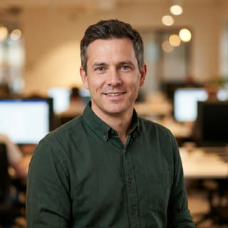 Daniel Carter, listed as Chief Technology Officer at Steady Gainidence, in a profile image